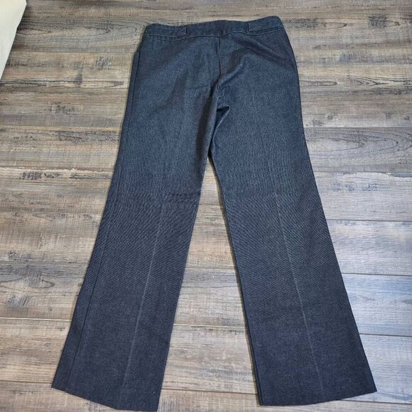 GAP jeans size women's 10 dark heavy denim built in belt straight leg vintage - Picture 2 of 10